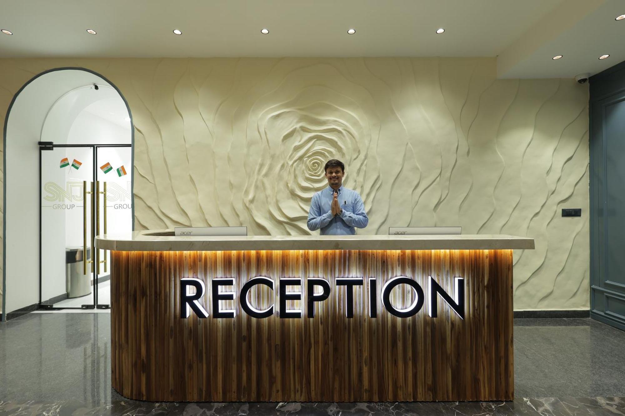 Snj Taj Grand Hotell Agra  Eksteriør bilde